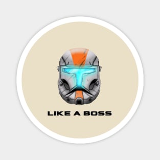 Like a "Boss" Commando Shirt Magnet